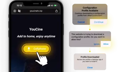 Youcine iOS Youcine iOS