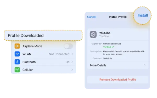 Youcine iOS Youcine iOS